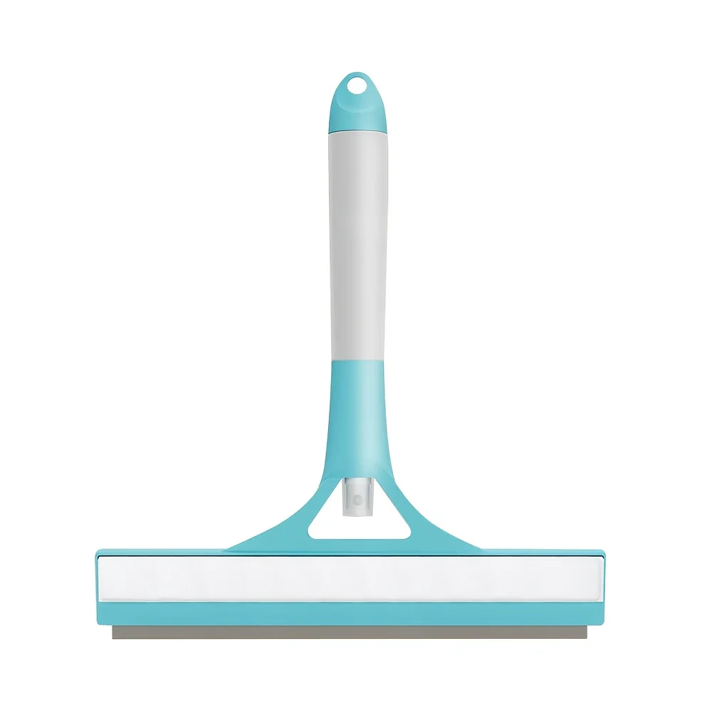 3-In-1 Multifunctional Glass Cleaning Tool with Sprayer, Polypropylene (PP) Plastic for Bathrooms, Kitchens, Living Rooms, Bedrooms, Toilets - High-efficiency Mirror And Window Scraper