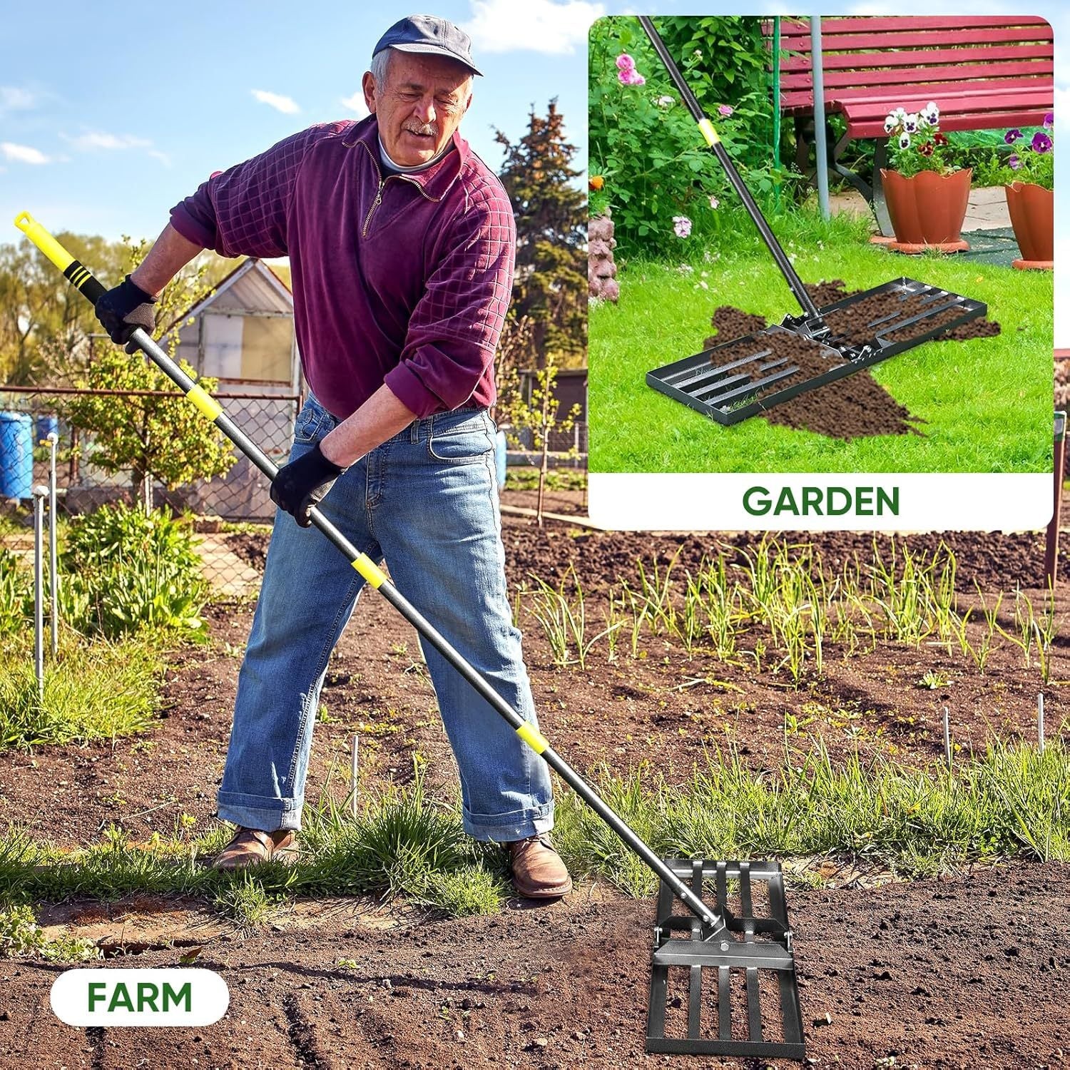 Heavy-Duty Weeding Tool